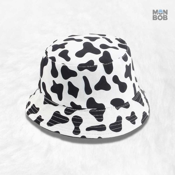 Bob réversible Vache, accessoire tendance et original