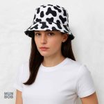 Chapeau réversible vache, confort et style décontracté