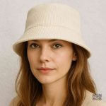 Chapeau bob en velours côtelé pour toutes saisons