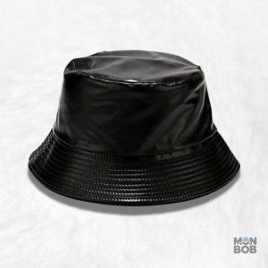 Bob réversible en vinyle tendance