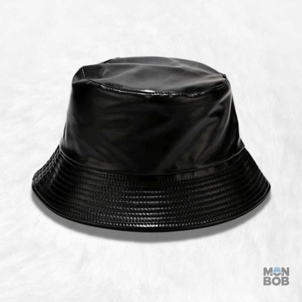 Bob réversible en vinyle tendance