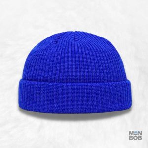 Bonnet bleu marine pour homme, style classique et élégant