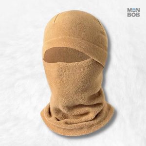 Bonnet cagoule beige pour un style moderne et chaleureux