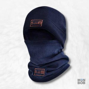 Bonnet cagoule polaire bleue marine pour un confort optimal