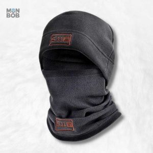 Bonnet Cagoule Polaire Grise, accessoire chaud et confortable