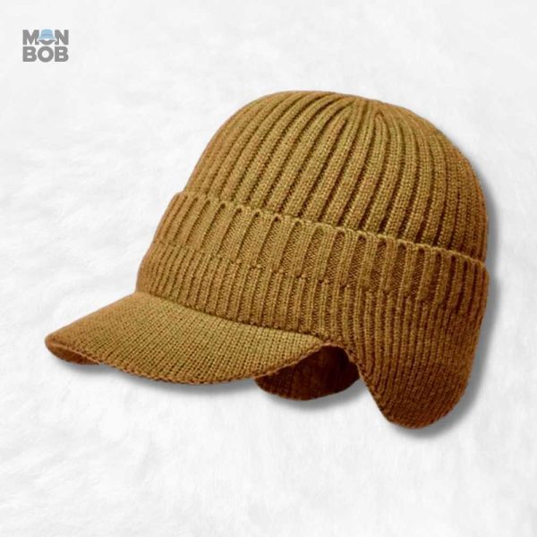 Bonnet casquette beige stylé pour un look décontracté