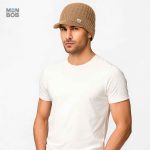 Casquette beige en polaire, confort et chaleur