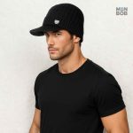 Bonnet Noir Doublé en polaire pour le confort et la chaleur
