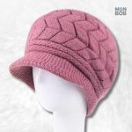 Bonnet casquette femme mauve tendance et stylé