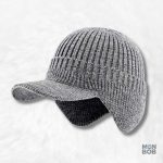 Bonnet casquette gris pour un look décontracté et stylé
