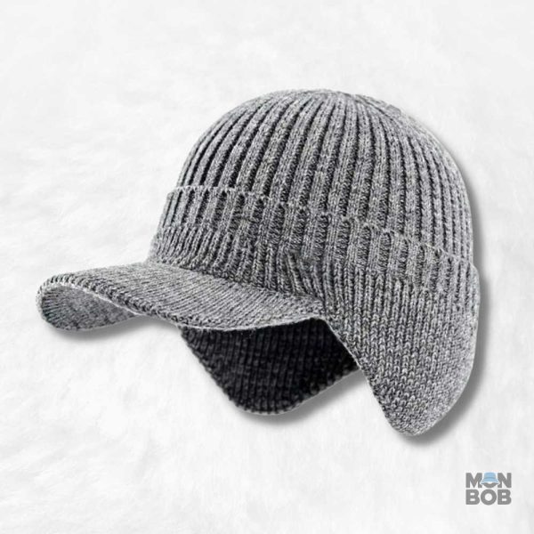 Bonnet casquette gris pour un look décontracté et stylé