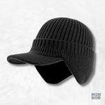 Bonnet casquette noir élégant pour un style décontracté