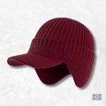 Bonnet Casquette Rouge en style décontracté