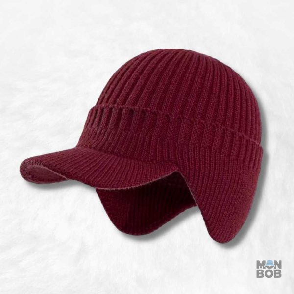 Bonnet Casquette Rouge en style décontracté