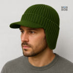 Casquette en bonnet vert, parfait pour toutes les saisons et occasions