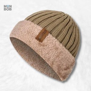 Bonnet Chaud Beige, accessoire idéal pour l'hiver