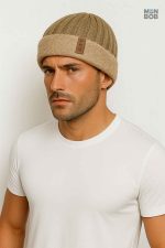Bonnet Beige confortable, parfait pour rester au chaud