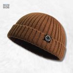 Bonnet court femme camel élégant et tendance