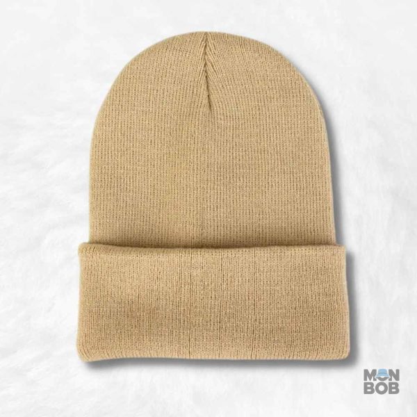 Bonnet crème tendance pour une touche chic et confortable