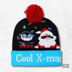 Bonnet de Noël Cartoon coloré et amusant pour les fêtes
