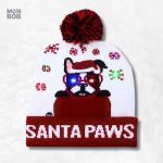 Bonnet de Noël drôle avec des motifs festifs