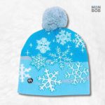 Bonnet de Noël Flocon original pour les fêtes