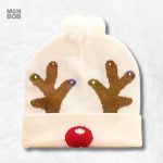 Bonnet de Noël Original Renne, accessoire festif unique