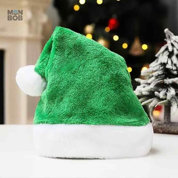 Bonnet vert de Noël pour une ambiance festive