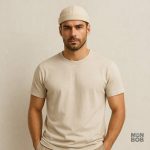 Bonnet beige pour homme, idéal pour une allure maritime et tendance