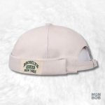 Bonnet Docker Brooklyn blanc pour un style décontracté