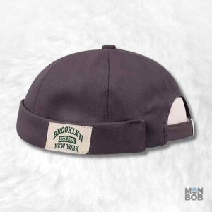 Bonnet Docker Brooklyn gris pour un style décontracté