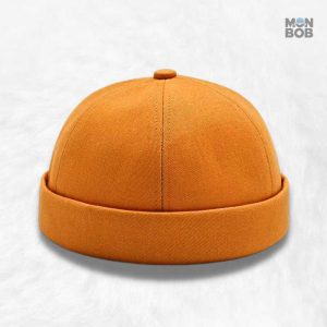 Bonnet Docker Camel pour une allure décontractée et stylée