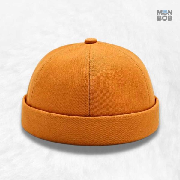 Bonnet Docker Camel pour une allure décontractée et stylée