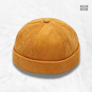 Bonnet Docker Jaune Moutarde élégant et tendance