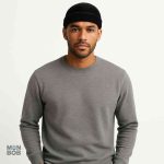 Bonnet Docker Noir, style urbain en velours doux