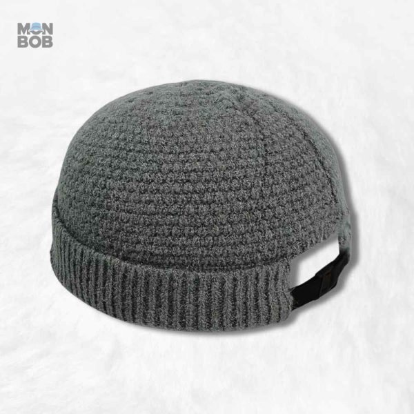 bonnet-docker-souple-gris-1 Bonnet Docker Souple gris pour un style décontracté