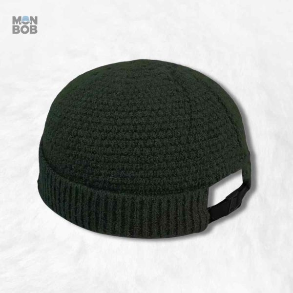 Bonnet Docker Souple vert pour un style décontracté