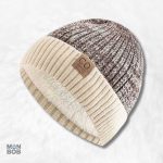 Bonnet beige doublé polaire pour homme