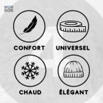 Bonnet noir en polaire, idéal pour les temps froids