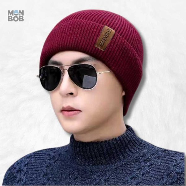 Bonnet Polaire Rouge pour l'hiver