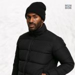 Bonnet Doublé en Satin de couleur noire, accessoire tendance