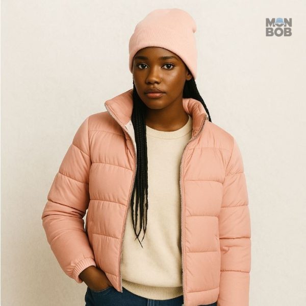 Bonnet Satin Doublé, couleur rose, accessoire tendance