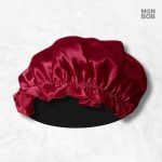 Bonnet en Soie Rouge Charlotte