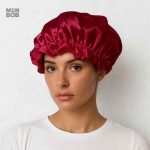 Bonnet en Soie Rouge pour un style élégant