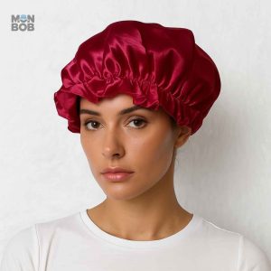 Bonnet en Soie Rouge pour un style élégant