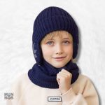 Écharpe bleu pour enfant, confort et style