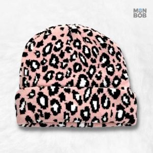 Bonnet Léopard Rose pour un look tendance et audacieux