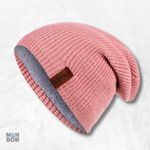 Bonnet long rose pour un style tendance et confortable