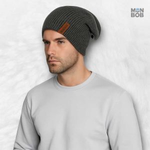 Accessoire chaud en tricot vert pour l'hiver