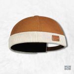 Bonnet Miki marron style Breton pour un look tendance